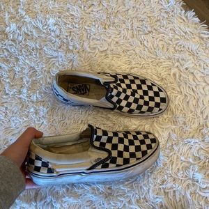 Checkered Vans